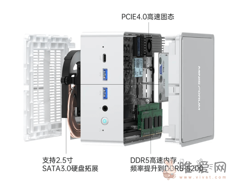 铭凡Venus NPB5迷你主机国行预售：搭载英特尔酷睿i5-13500H处理器！